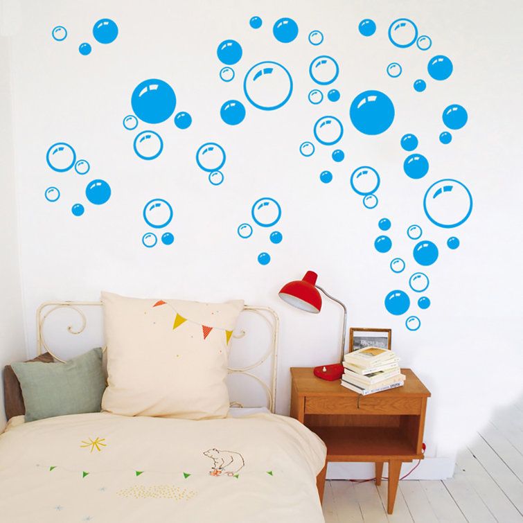 Latitude Run® Bubbles Vinyl Wall Words Decal Sticker Graphic Wayfair.ca